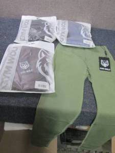 lot 459 image: 4 Pr Ladies Gym Wolf XSmall High Wa...