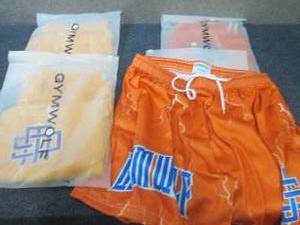 lot 477 image: 4 Mens Large Gym Wolf Athletic Sho...