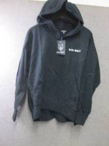 lot 487 image: 2 Medium Black Gym Wolf Hoodie...