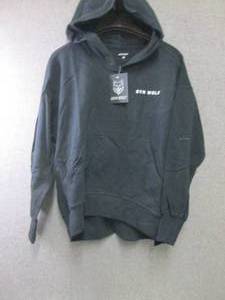 lot 488 image: 2 Large Black Gym Wolf Hoodie...