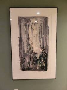 lot 86 image: Drip Technique Contemporary Painting  by Betty A. Wiens.