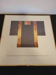 lot 97 image: Frederick Goode  Japanese Suite Framed Poster under Glass.