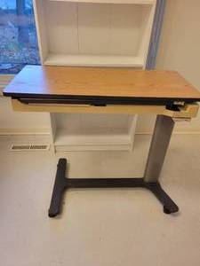 lot 98 image: Over Bed Hospital Table.