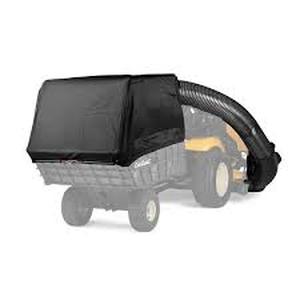 lot 50 image: Cub Cadet 50 in. and 54 in. Leaf Collection System Compatible with XT1 and XT2 Enduro Series Lawn Tractors Customer Returns See Pictures