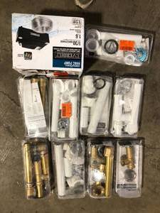 lot 23 image: Lot of Assorted Plumbing Items Various Models and Conditions Customer Returns See Pictures