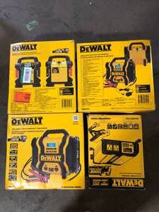 lot 32 image: Lot of Assorted Dewalt Portable Power Stations Various Models and Conditions  Customer Returns See Pictures
