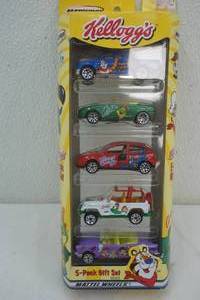 lot 84 image: Matchbox Kelloggs 5-pack gift set