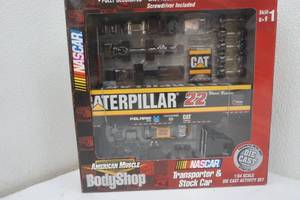 lot 87 image: NASCAR Transporter and Stock Car #22 Ward Burton