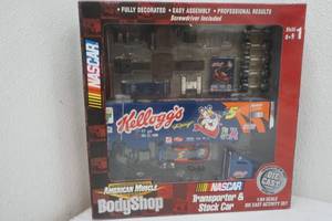 lot 88 image: NASCAR Transporter and Stock Car #5 Tony Labonte