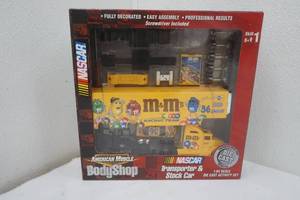 lot 89 image: NASCAR Transporter and Stock Car #36 Ken Schrader