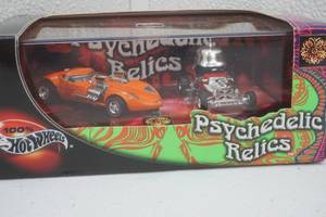 lot 123 image: 100% Hot Wheels Psychedelic Relics