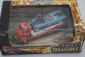 lot 125 image: 100% Hot Wheels Lost Treasures