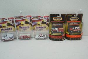 lot 133 image: Matchbox Emergency Service Collection and Heros Series