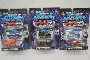 lot 186 image: Muscle Machines Diecast Collectible