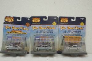 lot 215 image: Route 66 Diecast collectible with display case