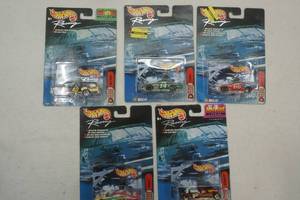 lot 241 image: Hot Wheels Racing Deluxe series 5ct