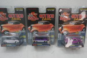 lot 254 image: Racing Champions Hot rod Collectibles 3ct