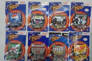 lot 258 image: NASCAR Winners Circle Race Hood Series 8 Ct. lot