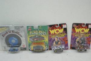 lot 334 image: Johnny Lightning, Racing Champions WCW, Jada Toys