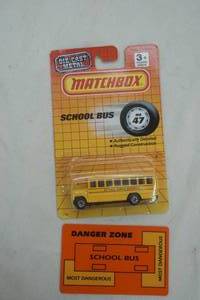 lot 378 image: Matchbox St. Paul Public Schools Bus