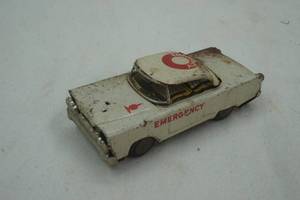 lot 409 image: vintage metal emergency car