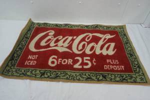 lot 431 image: Coca-Cola rug