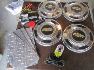Chevy hub caps, zerostart super hea...