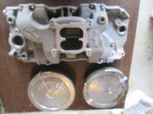 Edelbrock air intake and manifold...