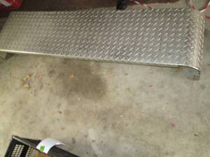 Pair of Metal diamond plate accesso...