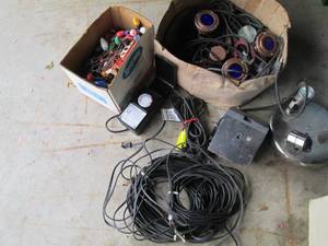 Lot of misc lighting with vintage C...