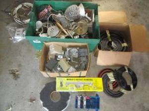 Large electrical lot with modern an...