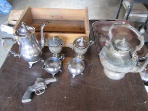 Collection of Vintage Silver PLATED...