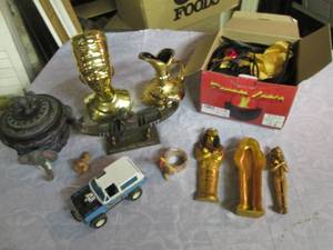 Variety of Egyptian Style nik naks ...