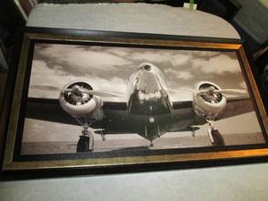 Amazing aviation framed painting ap...