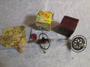 (2) Vintage Space Gyros in original...