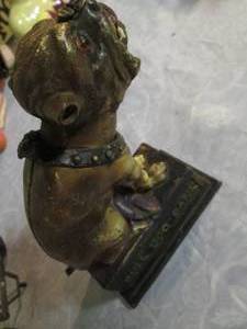Antique Cast Iron Mechanical Bulldo...