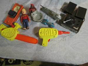 Lot of assorted Vintage Novelty toy...