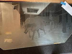 Artfully designed Glass panels with...