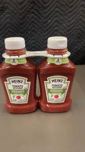 LA 2  - Heinz Organic Tomato Ketchup - 2 Pack (44 oz each)