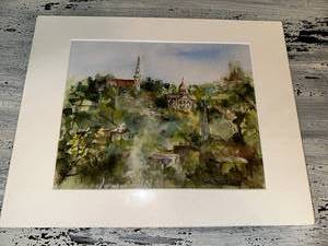 Rita MacDonald Watercolor Art Measuring 14 x 11