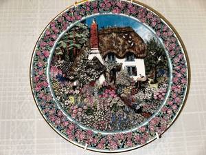 Royal Worcester Cottage Gardens Plate