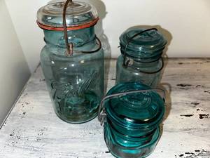 Vintage Ball Mason Jars Set