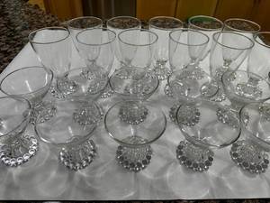 Imperial Glass Candlewick Pattern Dessert Cups