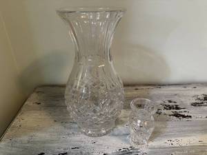 Galway Lead Crystal Vases Set