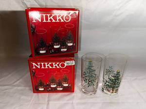 Nikko Christmas Tumblers 8pc Set