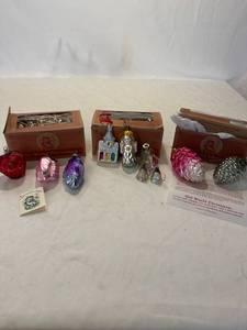 Old World Christmas Ornament Set
