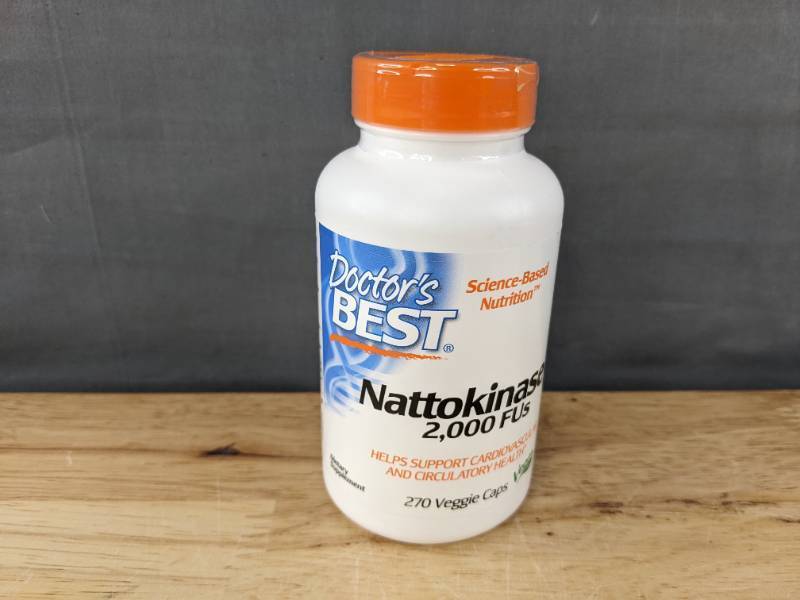 lot 169 image: New Doctors Best Nattokinase Veggie Caps Retail $35.15 H