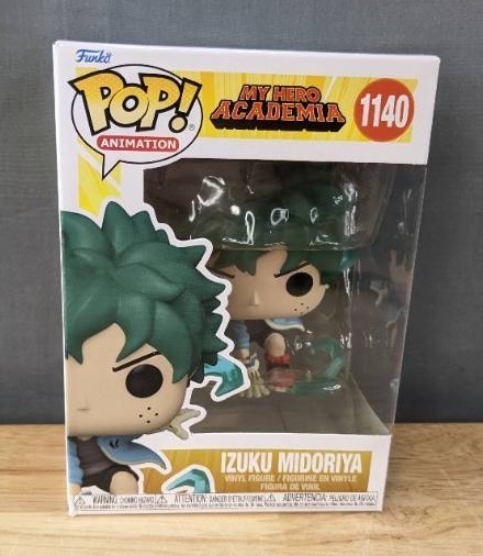 lot 27H image: Brand New Funko Pop My Hero Academia Izuku Midoriya #1140 Figure N