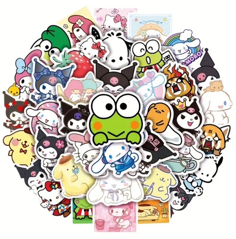 lot 69G image: 50 New Cute Kawaii Japanese Anime Stickers N