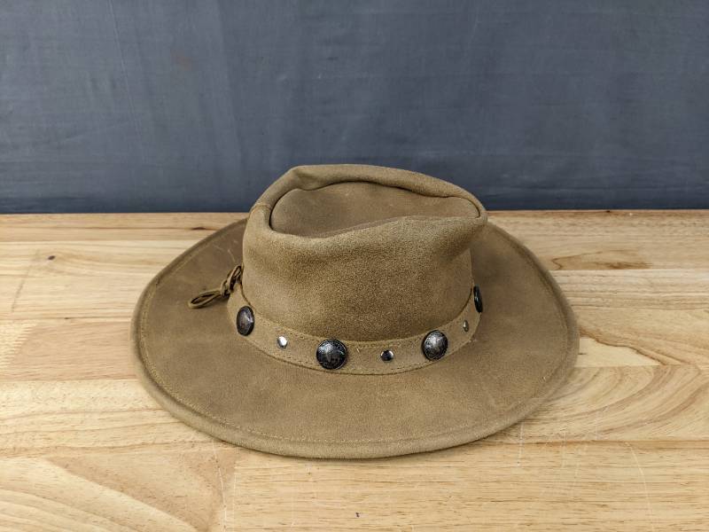 lot 46G image: Minnetonka Unisex Buffalo Nickel Hat Size Large Tan N